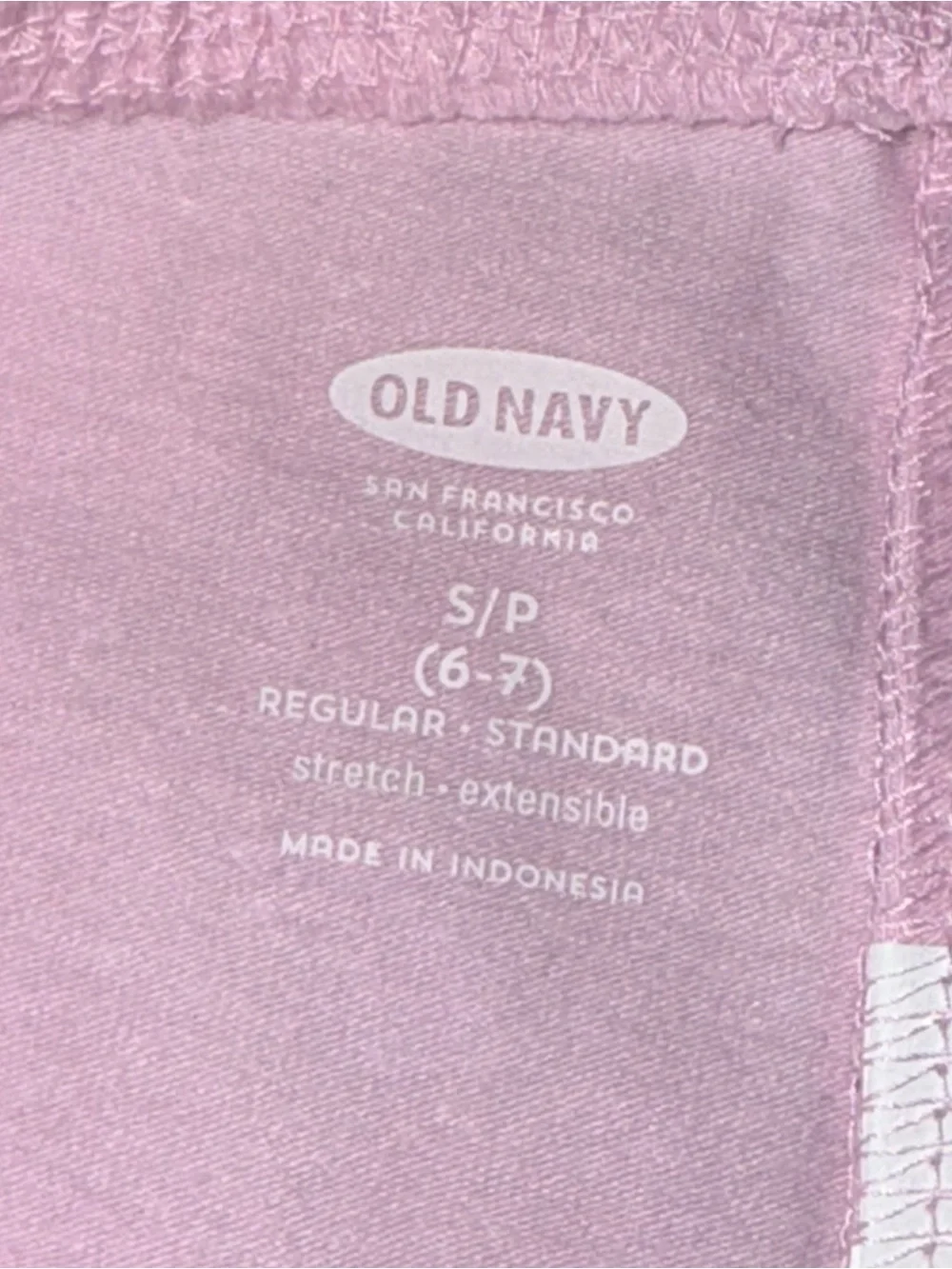 NWT Old Navy Girls Pink Bike Shorts Size Small 6-7 Stretch Cotton Athletic Short